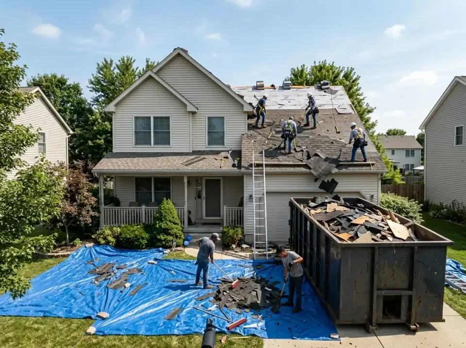 roof-replacement-debris-remova-004 — frequently asked questions, Cheapest Dumpster Rentals in Highland Lakes, AL